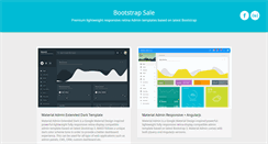 Desktop Screenshot of bootstrapsale.com